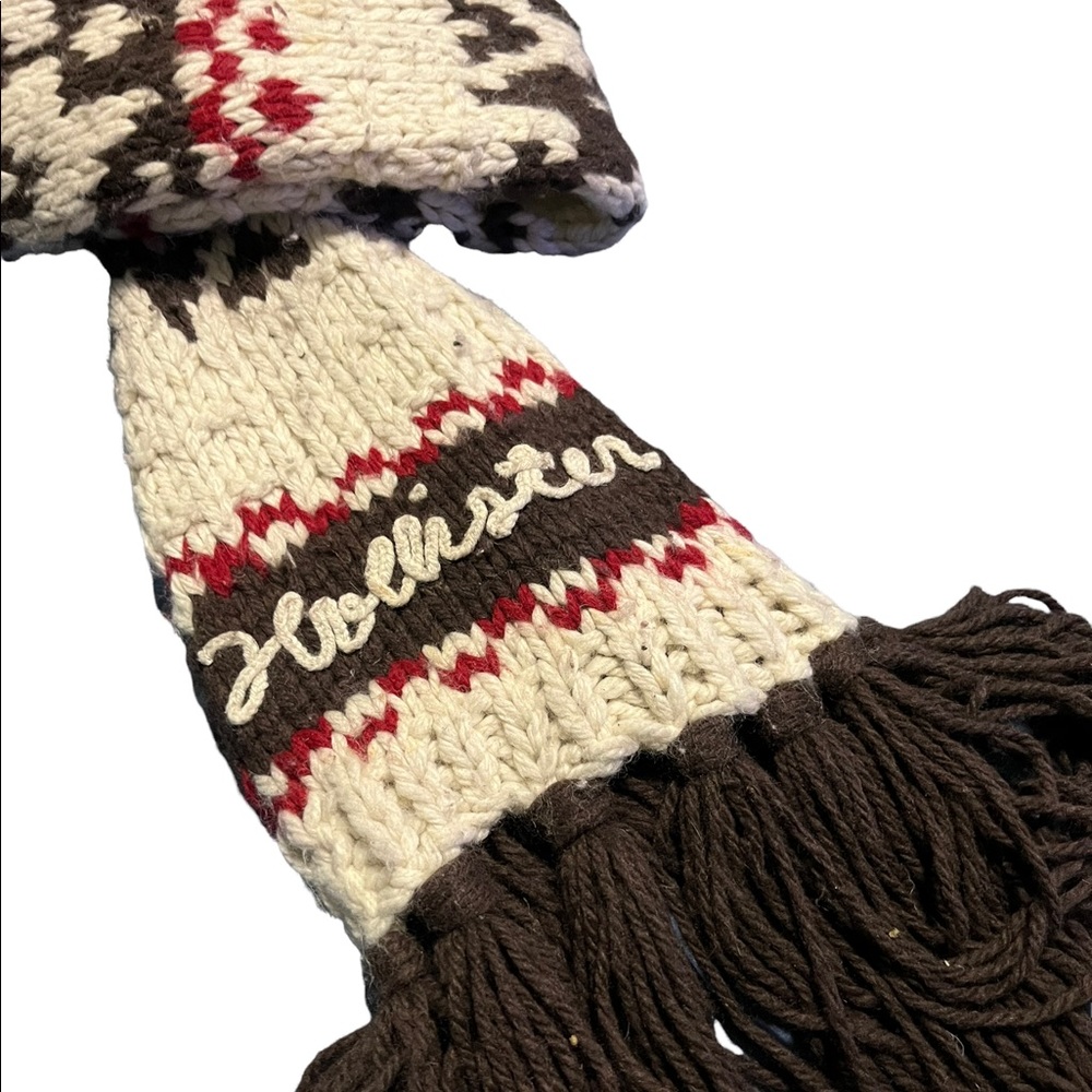 HOLLISTER WINTER KNIT SCARF - Picture 2 of 5